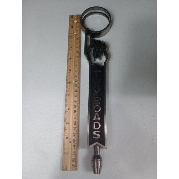 Two Roads Juicy New England IPA  Metal Tap Handle - Picture 8 of 8